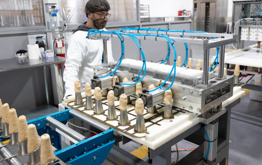 Conical Shape Forming Machine