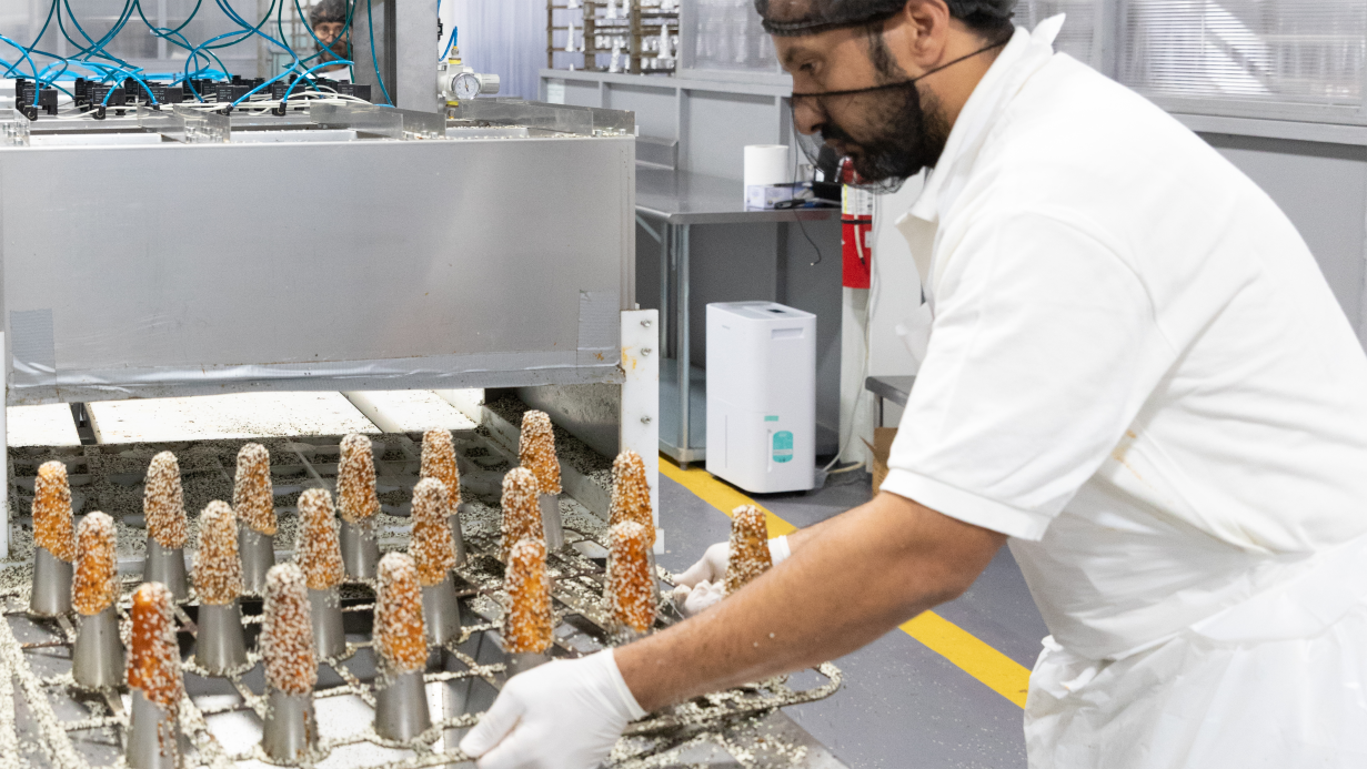 Global Golden Spark Conical Dough Forming Machine Topping L